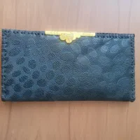 کیف پول دست ساز چرمی زنانه
