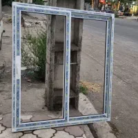 پنجره دوجداره آلمینیومی سفید