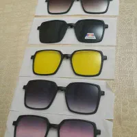 عینک پنج کاور طبی و آفتابی و دید در شب ...|زیورآلات و اکسسوری|تبریز, |دیوار