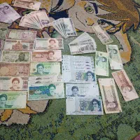 اسکناس و سکه قدیمی ایرانی و خارجی