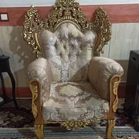 مبلمان نیمه استیل چوبی|مبلمان خانگی و میز عسلی|قرچک, باقرآباد|دیوار