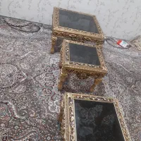 میز عسلی طلای