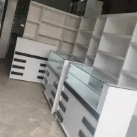 دکور نمایشگاهی ویترین داروخانه کانتر قفسه پیشخوان|فروشگاه و مغازه|تهران, حسن‌آباد|دیوار