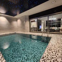 **ویلا مدرن ۴خواب استخرداربیلیاردسیستم در متلقو|اجارهٔ کوتاه‌مدت ویلا و باغ|سلمان‌شهر, |دیوار