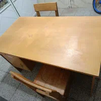 میز تحریر دو نفره با دو صندلی|میز تحریر و کامپیوتر|اردکان, |دیوار