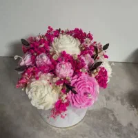 باکس شمع گل