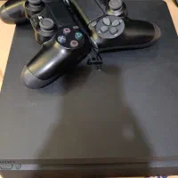 ps4 slim نیم ترا فول بازی دو دسته معاوضه با موتور|کنسول، بازی ویدئویی و آنلاین|مشهد, آزادشهر|دیوار