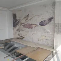 کناف و کاغذدیواری و کابینت|خدمات پیشه و مهارت|هشتگرد, هشتگرد قدیم|دیوار