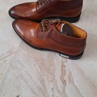 نیم بوت مردانه چرم نو