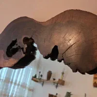 آینه با قاب چوبی|آینه|تهران, سلسبیل شمالی|دیوار