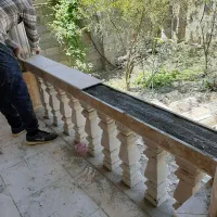 نرده سنگی،سنگ کاری،سرامیک و کاشی کاری،نرده صراحی|خدمات پیشه و مهارت|لنگرود, |دیوار