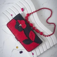 کیف پول چرمی زنانه