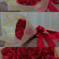 دسته گل رز جاودان ربانی