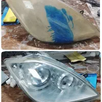 شفافسازی چراغ