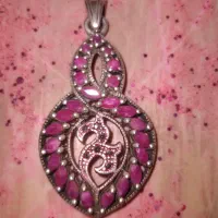 آویز گردنی نقره