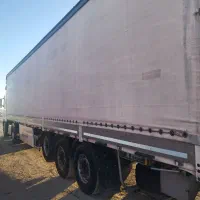 تریلی چادری سه محور ماموت