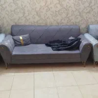 مبل راحتی پایه استیل