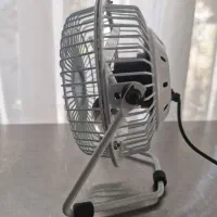 مینی فن برقی رومیزی نو با جعبه|پنکه و تصفیهکنندهٔ هوا|تهران, آهنگران (سراسیاب دولاب)|دیوار