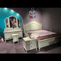 تخت خواب+سرویس خواب روژین|تخت و سرویس خواب|مشکیندشت, |دیوار