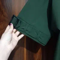 پالتو بارونی بلند آستین سرب پشت زیپ نما فری سایز|لباس|آستانه اشرفیه, |دیوار