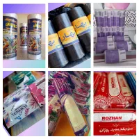 پخش سفره یکبار،کیسه فریزر،کیسه زباله ودستمال کاغذی