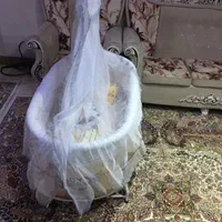 تخت گهواره ای|اسباب و اثاث بچه|گلپایگان, |دیوار