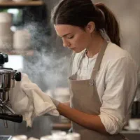 باریستا آقا و خانم یه شیفت و دو شیفت