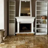 دوعدد دکوری چوبی