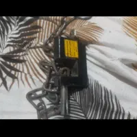 قفل کتابی با یک عدد کلید و یک متر زنجیر