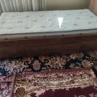 تخت یکنفره همراه با تشک|تخت و سرویس خواب|گرگان, |دیوار