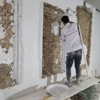 گچ کاری گچکاری تخریب و بازسازی ساختمان