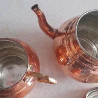 کتری قوری مسی|قوری، کتری، قهوهساز دستی|تهران, هفت حوض|دیوار