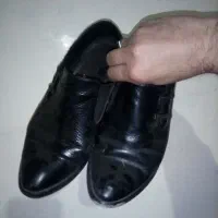 کفش زنانه دو عدد جنس چرم سالم معاوضه