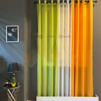 پرده پانچ/ حریر/ دیاموند