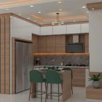 طراحی و ساخت کابینت کمد جاکفشی و نصب درهای چوبی|خدمات پیشه و مهارت|پردیس, |دیوار