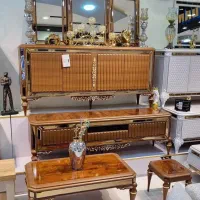 آینه کنسول۳تیکه میزتلوزیون سری جدید|بوفه، ویترین، کنسول|تهران, شهرک ولیعصر جنوبی|دیوار