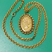 پلاک وزنجیر 21گرم