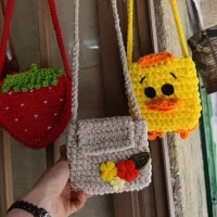 کیف ، کلاه و عروسک بافتنی