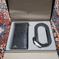 ست کیف و کمربند چرم