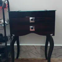 کنسول قاشق چنگال چوبی