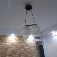 لوستر چوبی و دیوارکوب