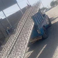 حمل بار میلگرد تیرچه میلگرد تیرآهن داخل شهر