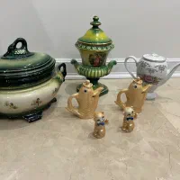 سرویس استیل نگین دار|ظروف سرو و پذیرایی|تهران, زعفرانیه|دیوار