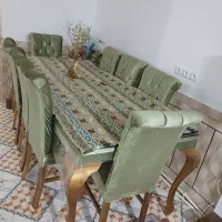 مبل ۷نفره ونهارخوری ۸نفره سالم درحدنو|مبلمان خانگی و میز عسلی|سوری, |دیوار