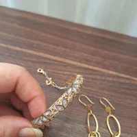 دستبند و گوشواره طلا|جواهرات|اصفهان, شهرک کاوه|دیوار