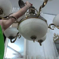 یک جفت لوستر ۴شاخه