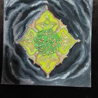 نقاشی|تابلو، نقاشی، عکس|تهران, امام زاده عبدالله|دیوار