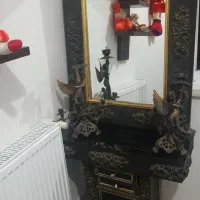 ست آینه شمعدان وبوفه