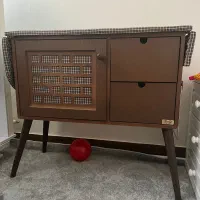 میز اتو و چرخ خیاطی در حد جهیزیه