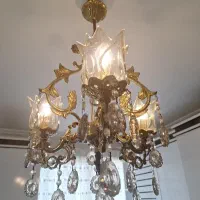 لوستر برنز|لوستر و چراغ آویز|بروجرد, |دیوار